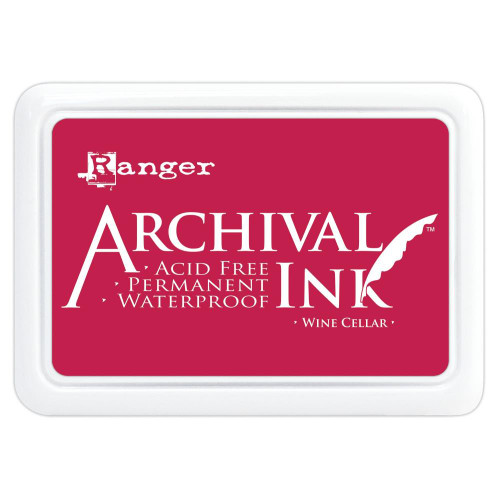 Ranger Archival Ink Pad #0 - Wine Cellar - AIP 1G5MD