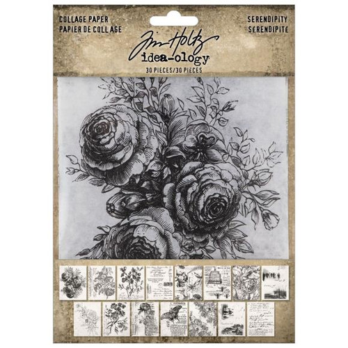 Tim Holtz Idea-ology Collage Paper Serendipity - TH94365