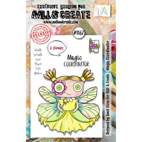 AALL & Create - A7 Photopolymer Clear Stamp Set - Magic Coordinator #1167