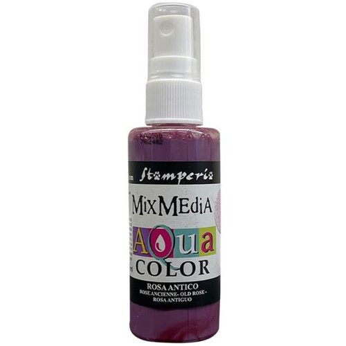 Stamperia - Aquacolor Spray 60ml- Antique Pink - KAQ008
