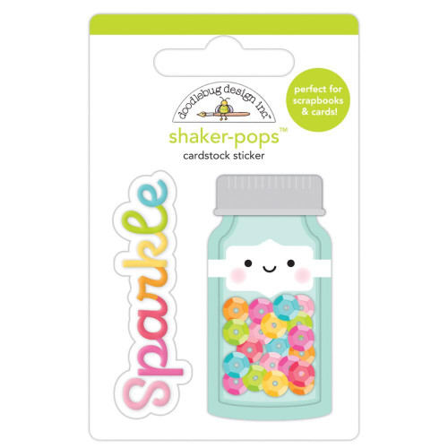 Doodlebug - Doodle-Pops 3D Stickers - Sequin Jar - 7259