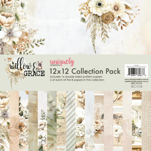 Uniquely Creative - 12x12 Collection Pack - Willow & Grace - UCP2763