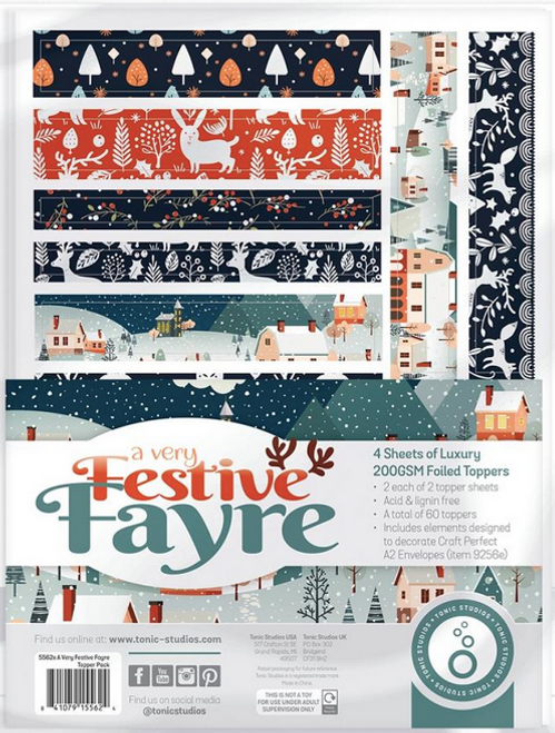 Tonic Studios - Topper Set - A Very Festive Fayre - 5A002291