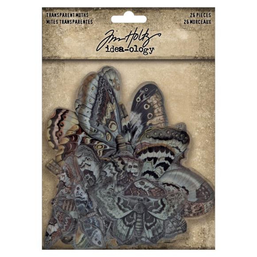 Tim Holtz Idea-ology - Halloween 2024 - Transparencies Moths - TH94403