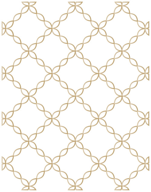 LDRS Creative - Chain Link Lattice Background Impress-ion Press + Foil Plate - 8468