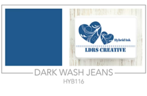 LDRS Creative - Hybrid Ink Pad - Dark Wash Jeans - HYB116