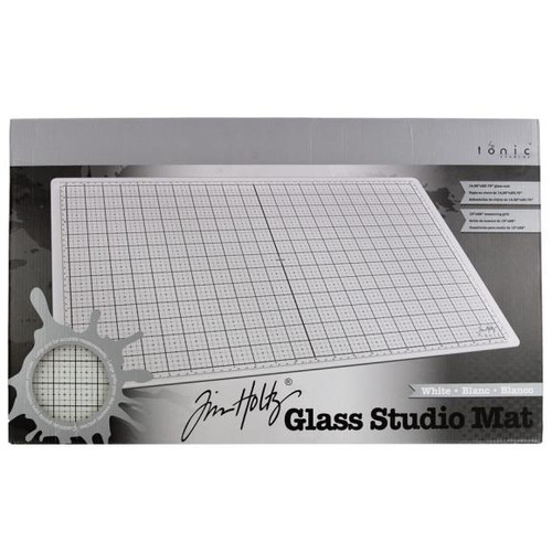 Tim Holtz Tonic Glass Studio Mat 23.75"X14.25" - 1912EUS