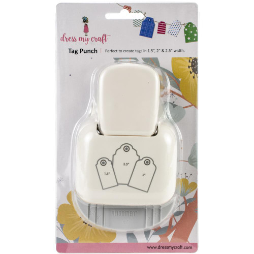 Dress My Craft - Round Tag Punch - DMCT4339