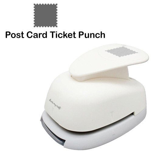Dress My Craft - Postcard Ticket Punch - DMCT5087