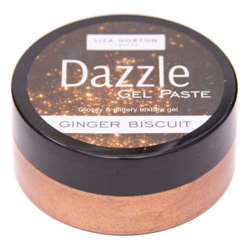 Lisa Horton Crafts - Dazzle Paste - Ginger Biscuit  - LHCIP209