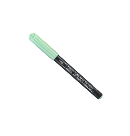 Marvy Uchida - Opaque Brush Markers - Peppermint
