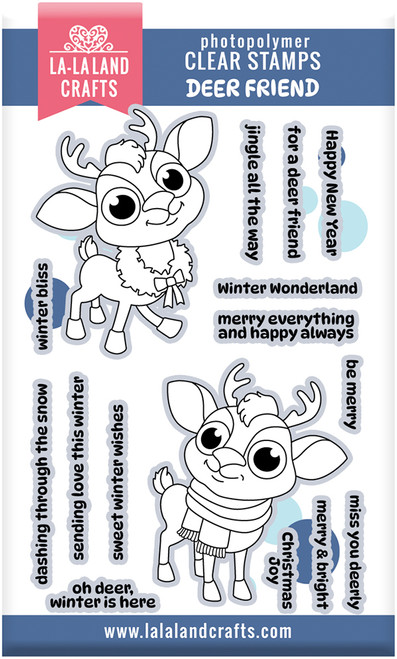 La La Land - Deer Friend Stamp Set - CL198 La La Land - Deer Friend Stamp Set - CL198