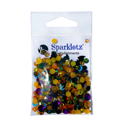Buttons Galore : Sparkletz Embellishment Pack 10g - Mischief Night - SPK172