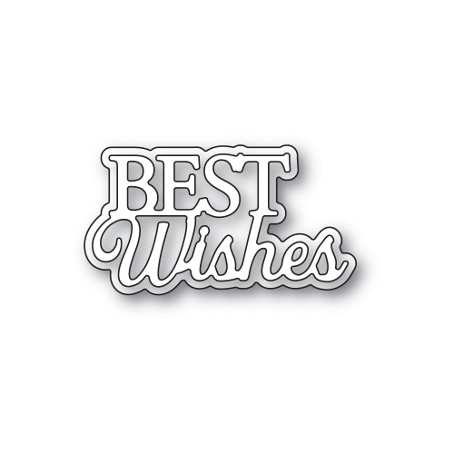 AIR Exclusive - Memory Box Dies - Everyday Sentiments - Best Wishes - A122 AIR Exclusive - Memory Box Dies - Everyday Sentiments - Best Wishes - A122