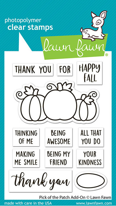 Lawn Fawn - Stamp Set - Pick of the Patch add-on - LF3856