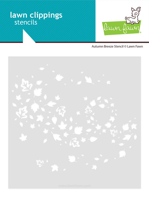 Lawn Fawn - Stencil - Autumn Breeze - LF3873