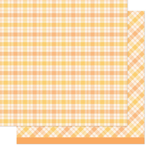 Lawn Fawn - 12x12 Dbl Sided Patterned Paper - Favorite Flannel Fall - Chai Tea - LF3825 Lawn Fawn - 12x12 Dbl Sided Patterned Paper - Favorite Flannel Fall - Chai Tea - LF3825