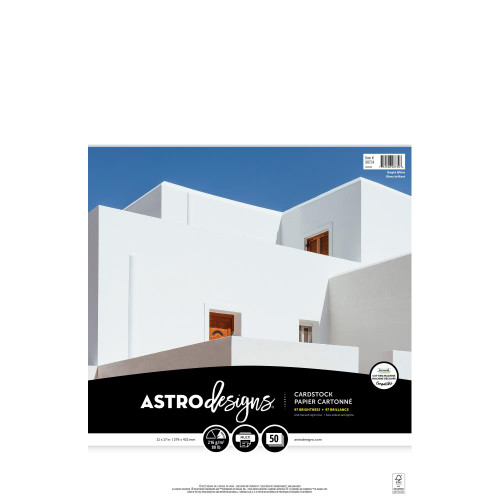 Neenah Astrodesigns 80lb Cardstock Pack 11"X17" 50/Pkg