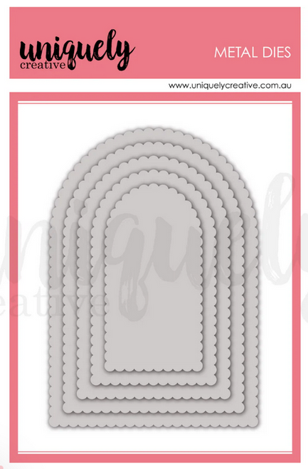 Uniquely Creative - Die Set - Scalloped Arches - UCD2205 Uniquely Creative - Die Set - Scalloped Arches - UCD2205