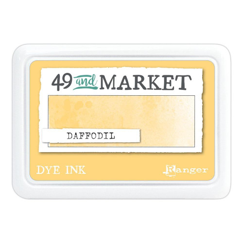 49 And Market - Ranger - Dye Ink Pad & Re-inker Set - Daffodil