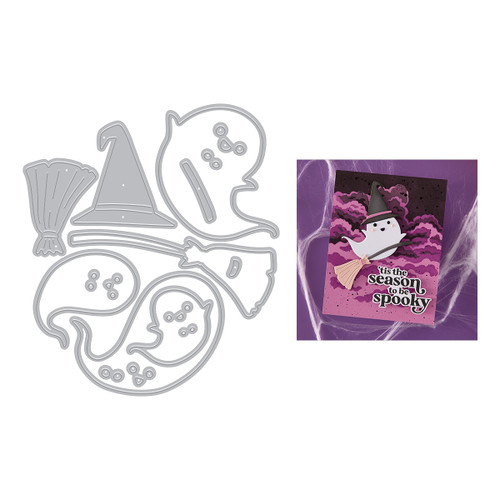 Hero Arts Etched Dies from the Hocus Pocus Collection - Boo to You