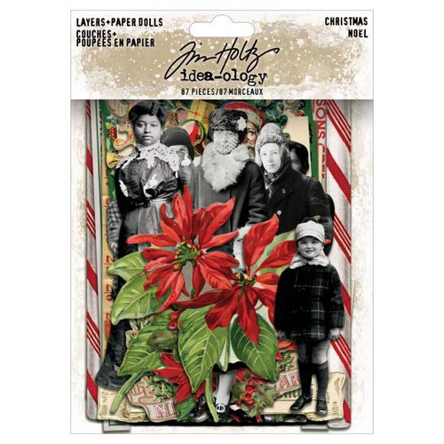 Tim Holtz Idea-ology - Christmas 2025 - Layers + Paper Dolls - TH94449