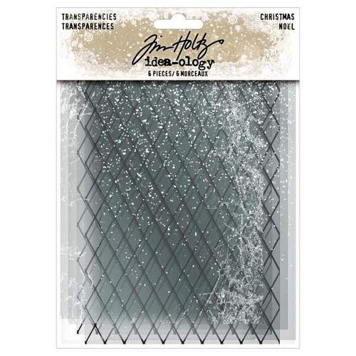 Tim Holtz Idea-Ology - Christmas 2025 - Transparencies 6/Pcs - TH94452