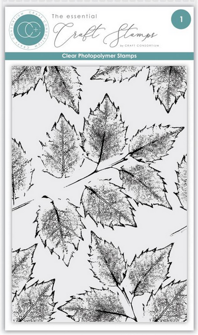 Craft Consortium - Photopolymer Stamp Set - Holly  - CCESTMP013