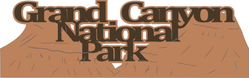Petticoat Parlor - Paper Piecing Embellishments - Grand Canyon National Park - 10363