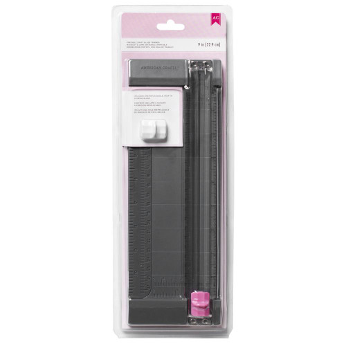 American Crafts - Pink Craft Blade Trimmer 9" - 368096 American Crafts - Pink Craft Blade Trimmer 9" - 368096