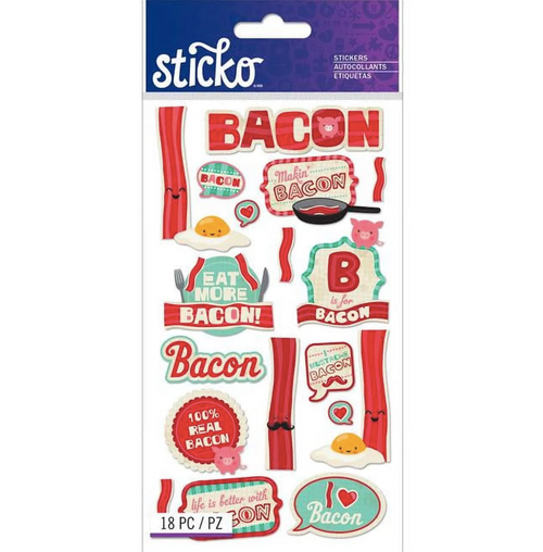 Sticko - Stickers - Bacon - 552-01289
