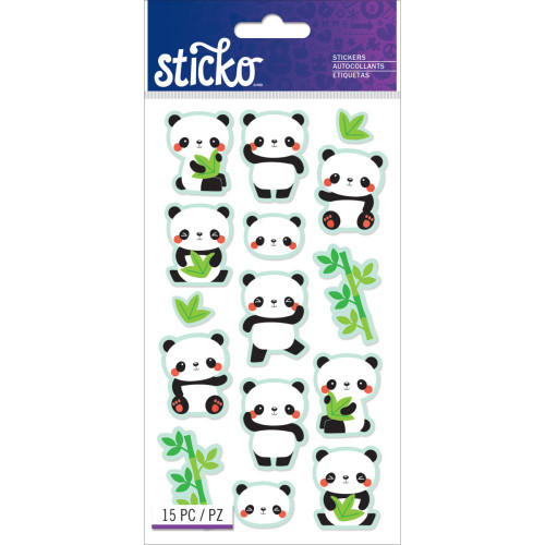 Sticko - Stickers - Rolly Polly Panda - 52-01276