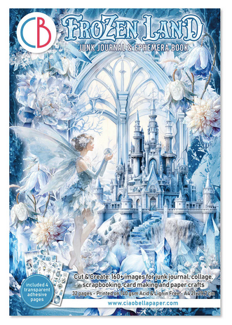 Ciao Bella -Junk Journal & Ephemera Book A4 32/Pkg - Frozen Land - CBB016