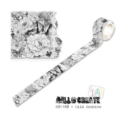 AALL And Create - Layer It Up - Washi Tape - Wild Archive - #148