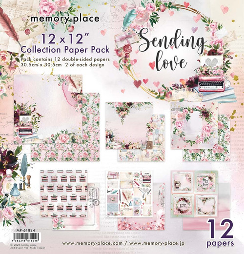 Memory Place Collection Pack 12"X12" - Sending Love - MP-61824