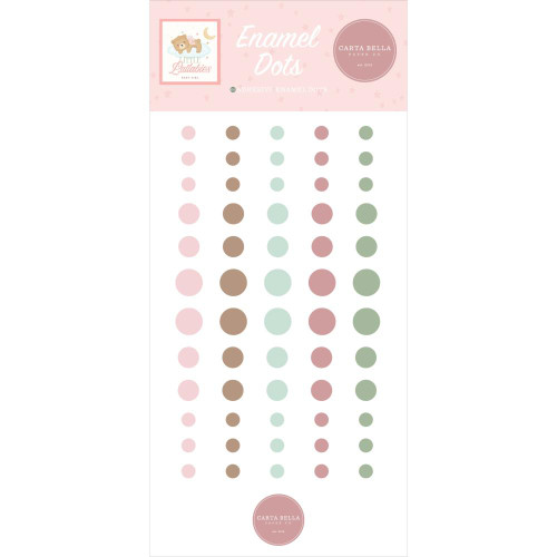 Carta Bella - Enamel Dots - Little Lullabies - Baby Girl - CBLUG486028