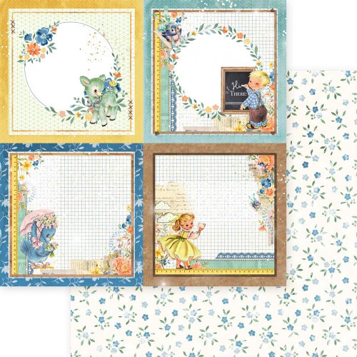 Memory Place - Double-Sided Cardstock 12"X12" - My Deer Friend II - Hi There - MP-61794