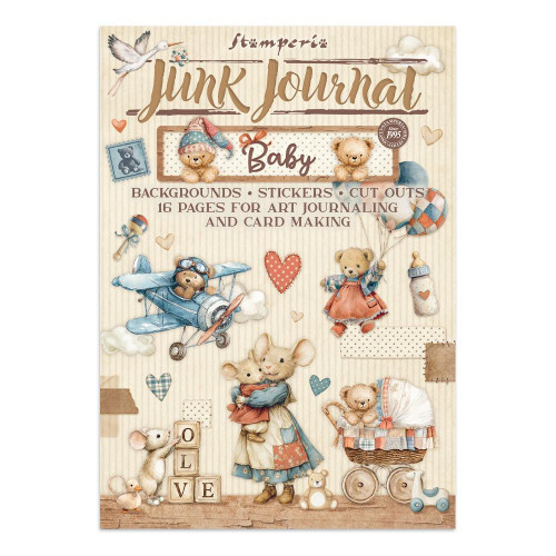 Stamperia - Junk Journal Book - Baby - SBJK12