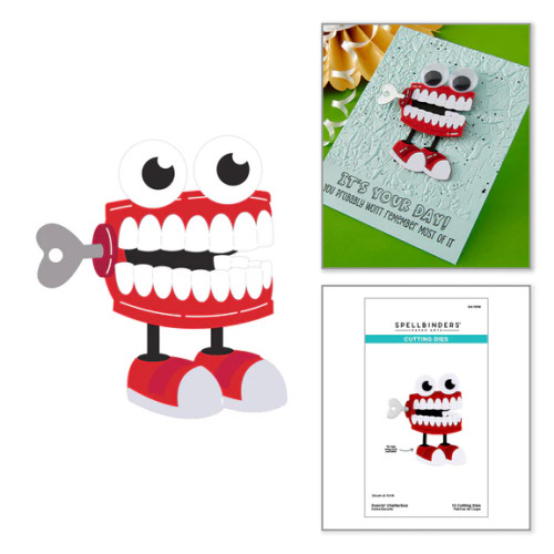 Spellbinders Dancin' Chatterbox Etched Dies - S4-1518