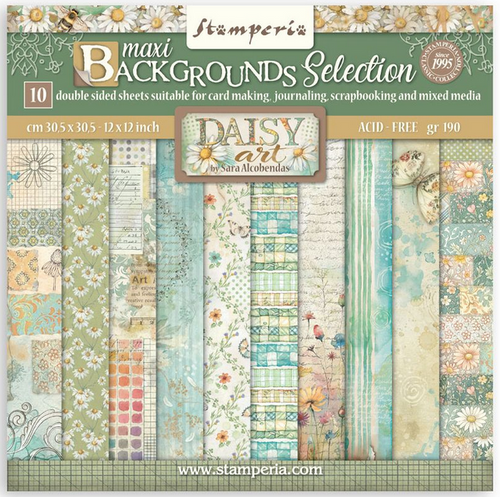 Stamperia - Collection Pack 12x12 - Daisy Art - SBBL183