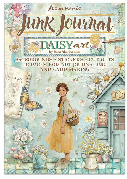 Stamperia - Junk Journal Book - Daisy Art - SBJK14