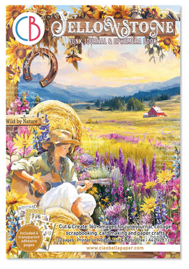 Ciao Bella -Junk Journal & Ephemera Book A4 32/Pkg - Yellowstone- CBB022