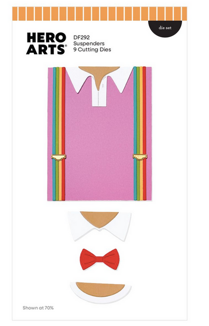 Hero Arts - Suspenders Die Set - DF292