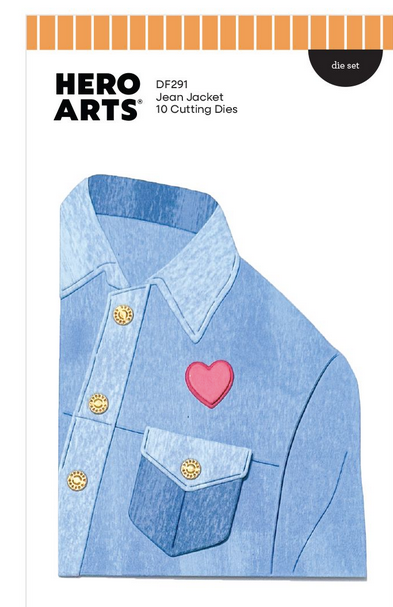 Hero Arts - Jean Jacket Die Set - DF291