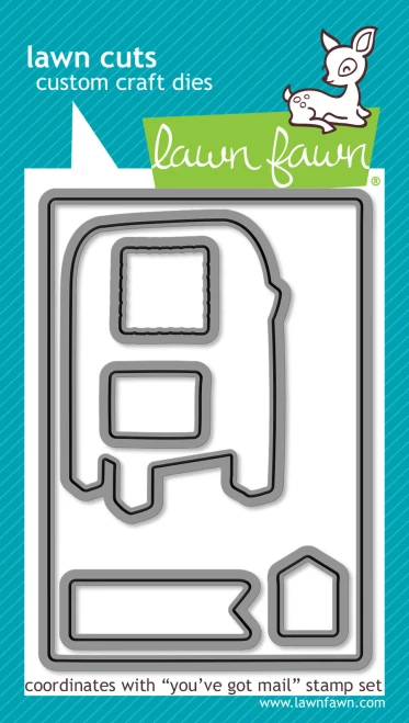 Lawn Fawn - lawn cuts - You've Got Mail - LF1053