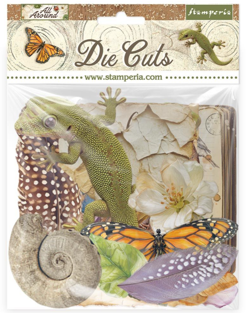 Stamperia - Die Cut Chippies - All Around - dfldc133