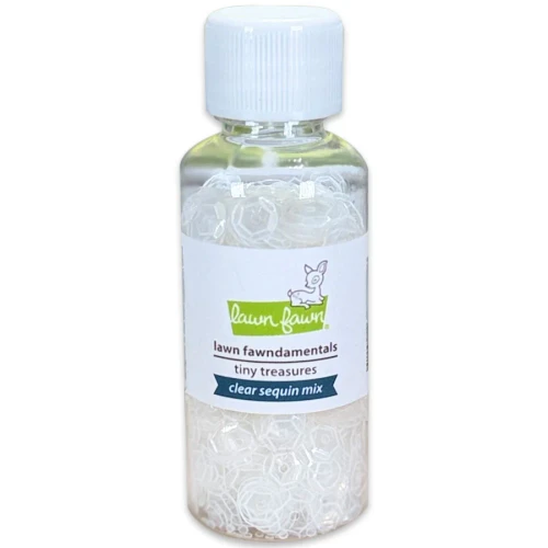 Lawn Fawn Fundamentals Sequin Mix - Clear - LF4162