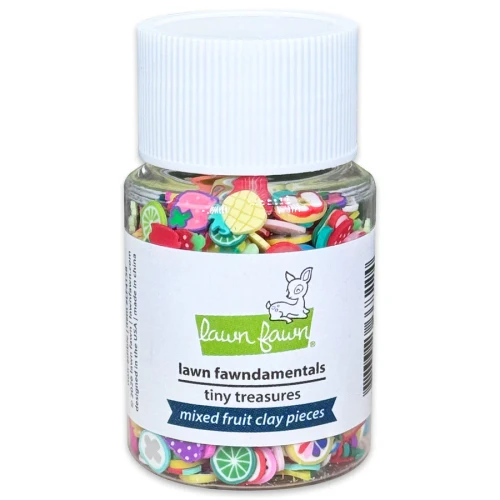 Lawn Fawn Fundamentals - Tiny Treasures - Rainbow Star Clay Pieces - LF4161