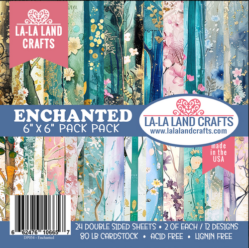 La La Land - Paper Pack 6x6 24/Pkg - Enchanted - DP054