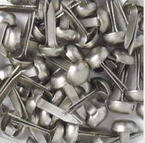 Doodlebug - Mini Brads .125" 25/Pkg - Silver